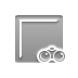 square,binoculars icon
