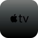 apple, apple tv, tv svg vector icon