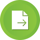 contract, document, file, send svg vector icon