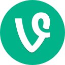 app, logo, media, popular, social, vine svg vector icon