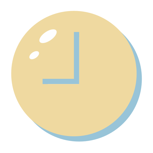 Clock svg vector icon
