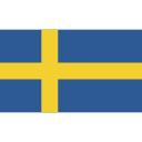 ensign, flag, nation, sweden svg vector icon