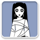 dark,girl,framed,child,kid,people,person,human,profile,account,user icon