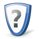 question,shield,help,protect,guard,security icon