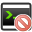 console, delete icon