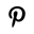 pinterest,black icon