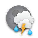 tstorm,night icon