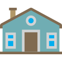 building, front, home, house, view svg vector icon