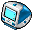 imac,blueberry icon