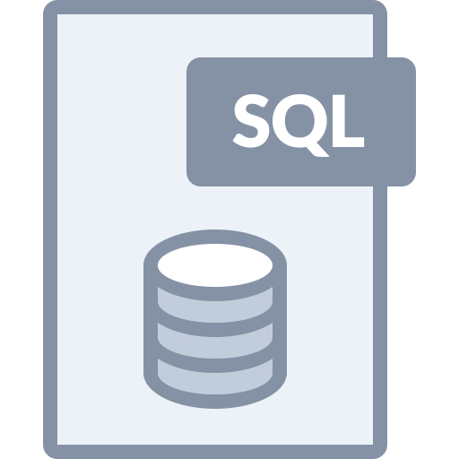 Sql svg vector icon