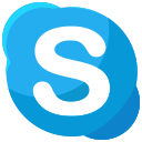 logo, media, skype, social svg vector icon