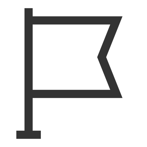 Flag svg vector icon