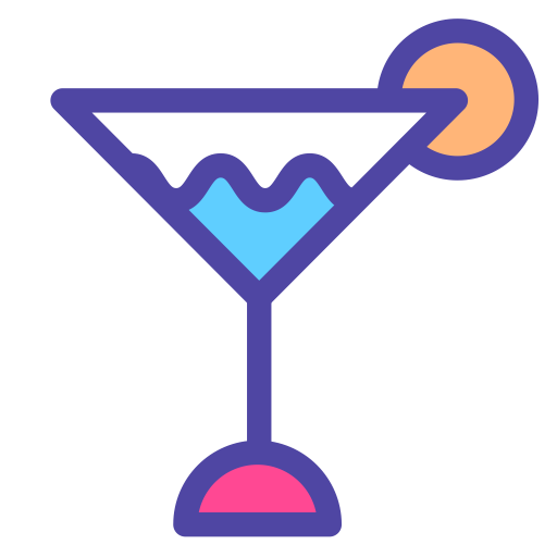 Cocktail svg vector icon