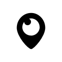 company, logo, media, periscope, social svg vector icon
