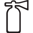 burn, danger, extinguisher, fire, flame, hot, light svg vector icon