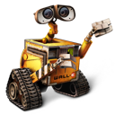 my computer,computer,pixar,robot,wall icon