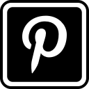 media, pinterest, social svg vector icon