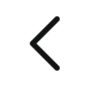 arrow, arrow left, chevron, chevronleft, left, left svg vector icon