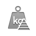 weight,kilogram,pyramid icon