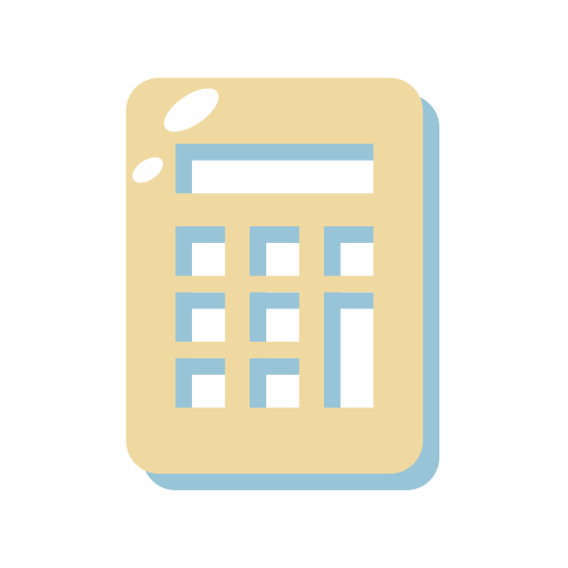 Calculator svg vector icon