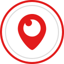 brand, logo, media, periscope, social svg vector icon