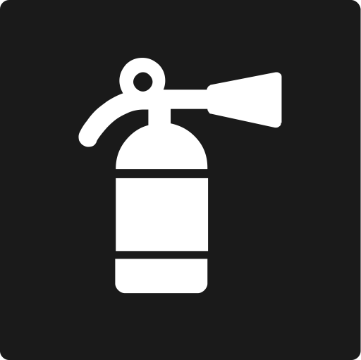 Gas Fire Extinguishing svg vector icon