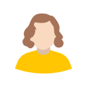 girl, lady, user, woman svg vector icon
