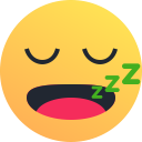 emoji, emot, reaction, sleepy, snooze svg vector icon