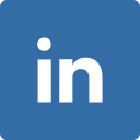 linkedin, media, social, square svg vector icon