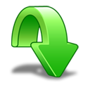 download,descending,fall,decrease,down,descend icon