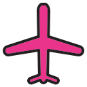 airplane, flight, holiday, plane, summer, travel, trip svg vector icon