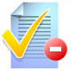 list, paper, remove, todo icon