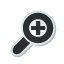 in, sticker, zoom icon