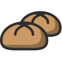 baker, bakery, bun, dessert, food svg vector icon