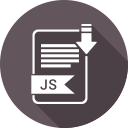 document, file, format, js, type svg vector icon