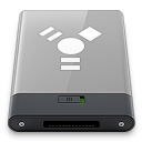 firewire, grey, w icon
