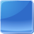 blue, button, dark icon