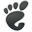 gnome, here, start icon