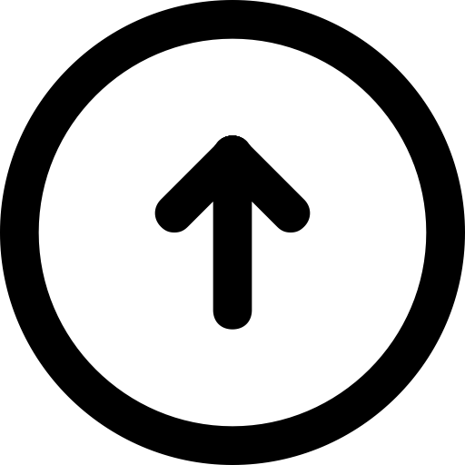 Circle Up svg vector icon