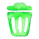 bin, delete, editor icon