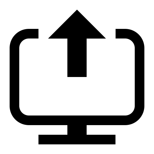 Upload svg vector icon
