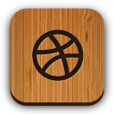 dribbble icon