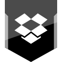 dropbox, logo, social svg vector icon
