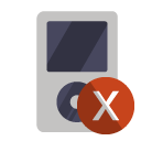 ipod,cross icon