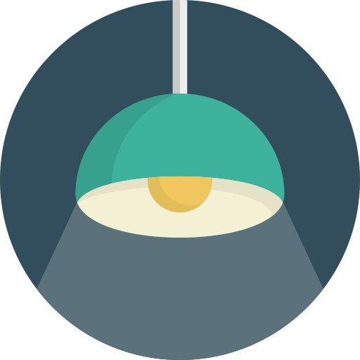 Lamp svg vector icon