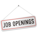 job, openings, sign icon