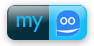 blue, cocomment icon