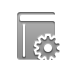 book,gear icon