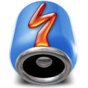 winamp,blue icon