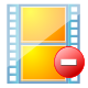 movie, remove icon